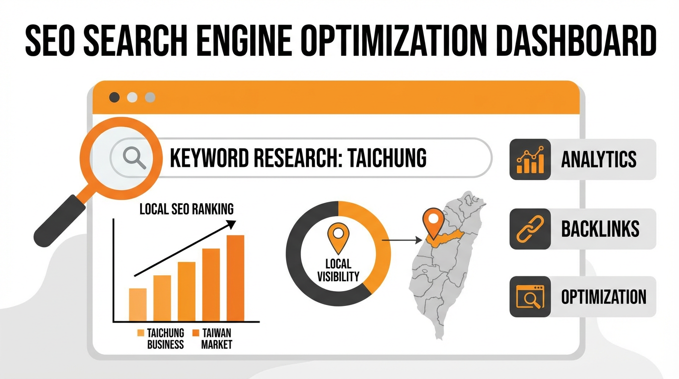 台中企業網站 SEO 優化:本地搜尋排名提升秘訣