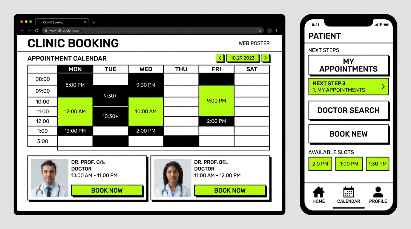 醫療診所預約掛號系統