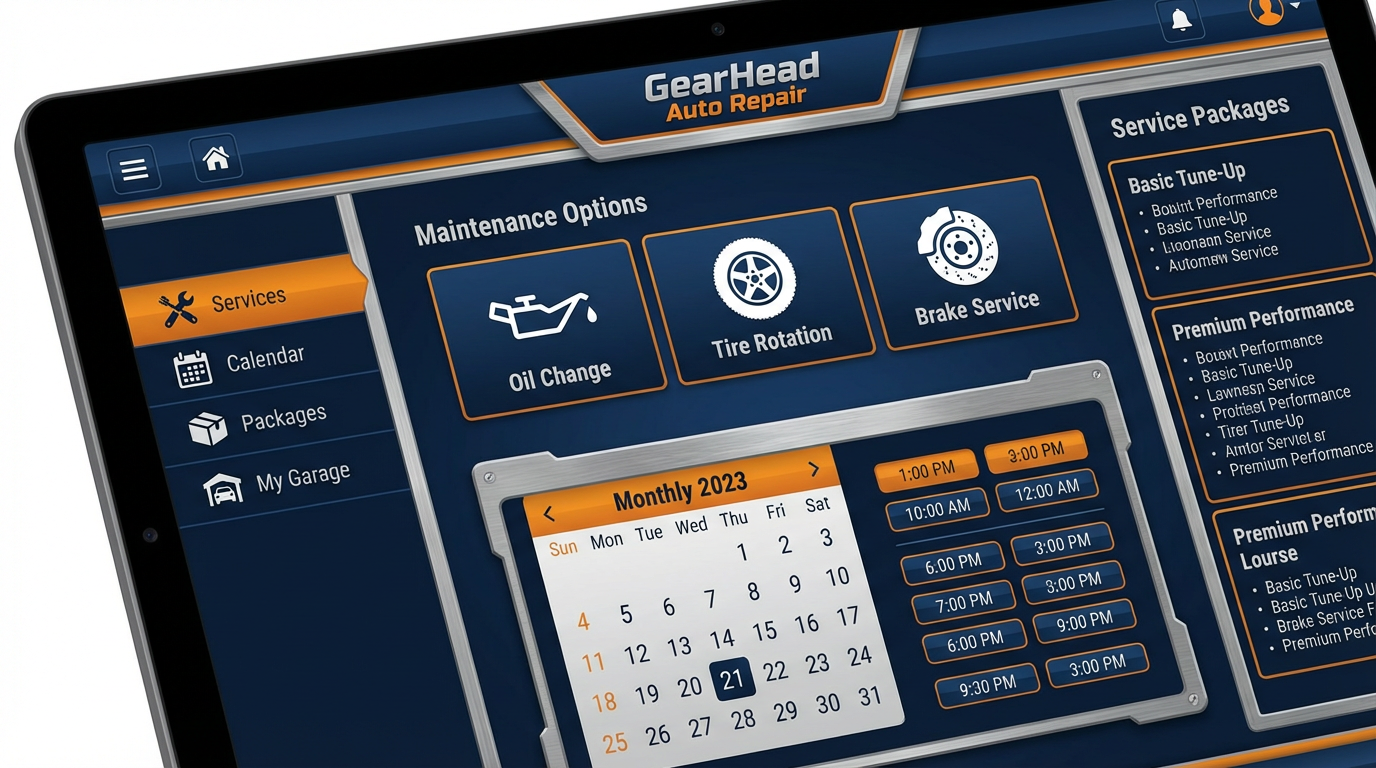 汽車維修保養預約與客戶管理系統 - 圖片 1