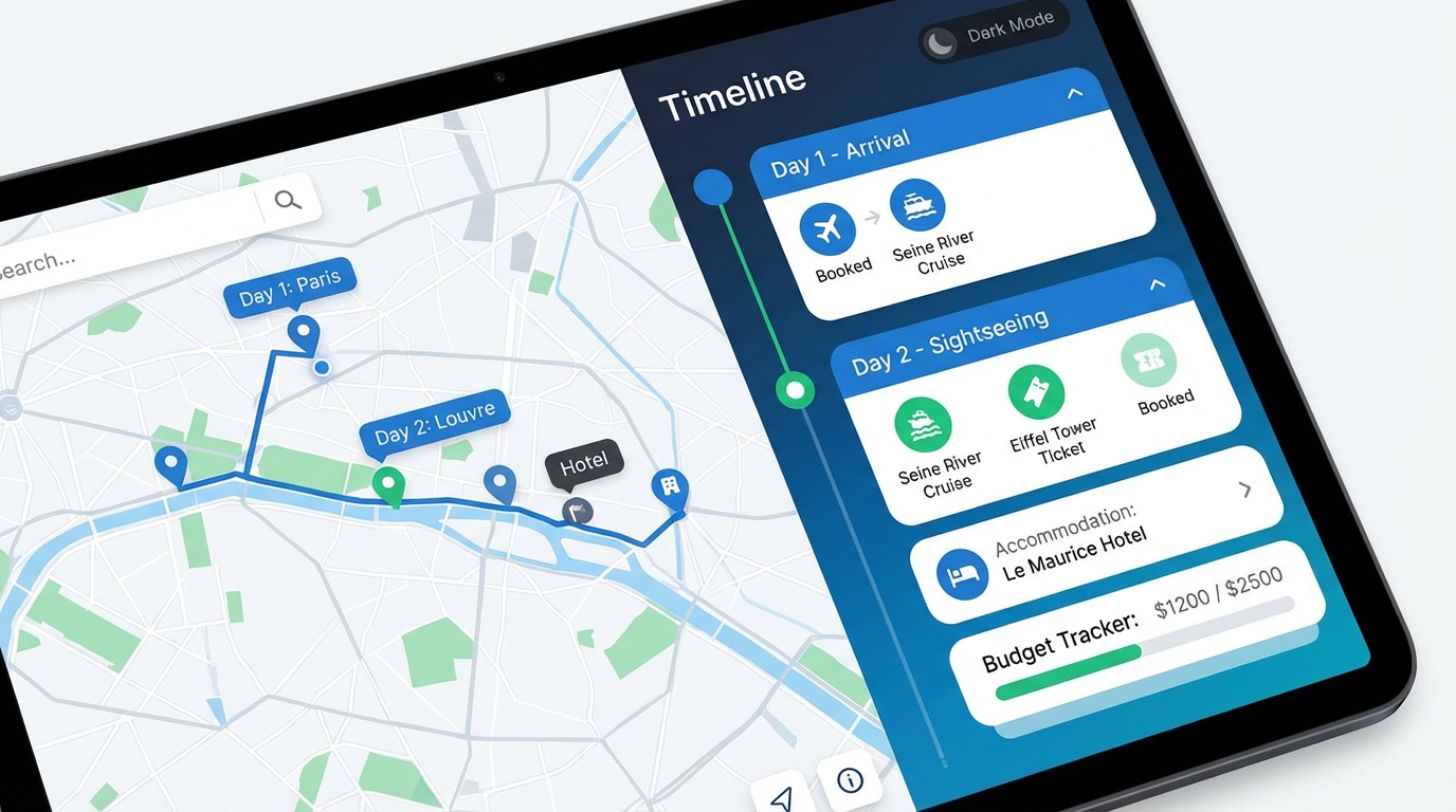 旅遊行程規劃與訂房平台 - 圖片 2